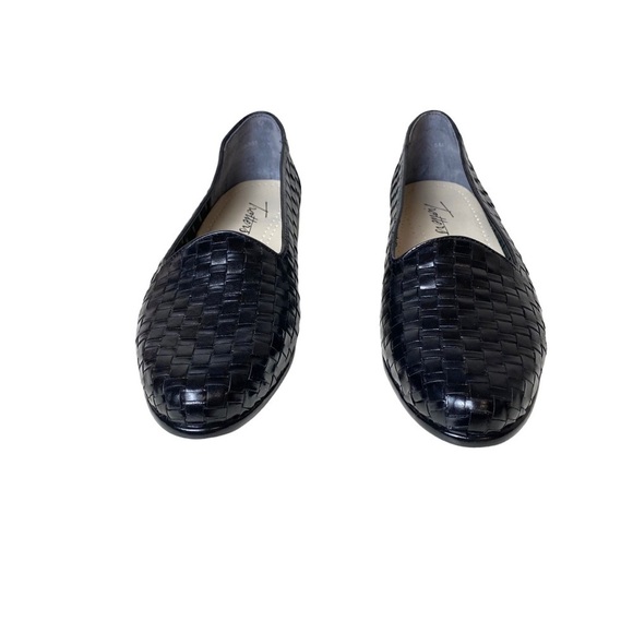 Trotters The Lizette Leather Woven Black Loafers Women’s Size 5 Medium T5158-591 - Picture 5 of 10